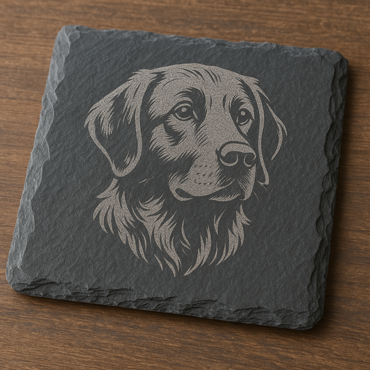 Custom Engraved Slate Coasters